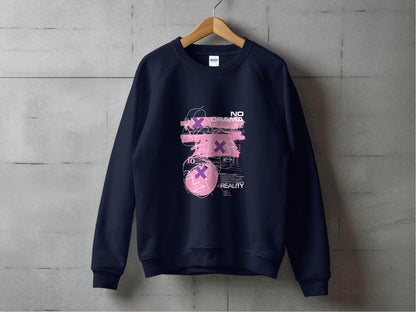 No Drama Fashion Style Reality Art Graphic Sweater - Design & Vybe