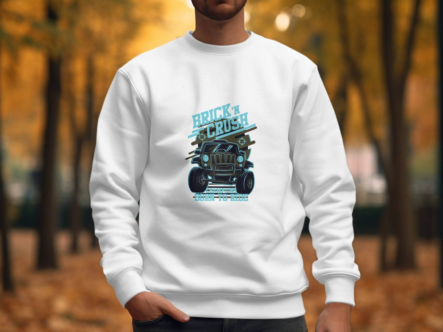 Brick n Crush Champions Born to Ride Graphic Hoodie - Design & Vybe