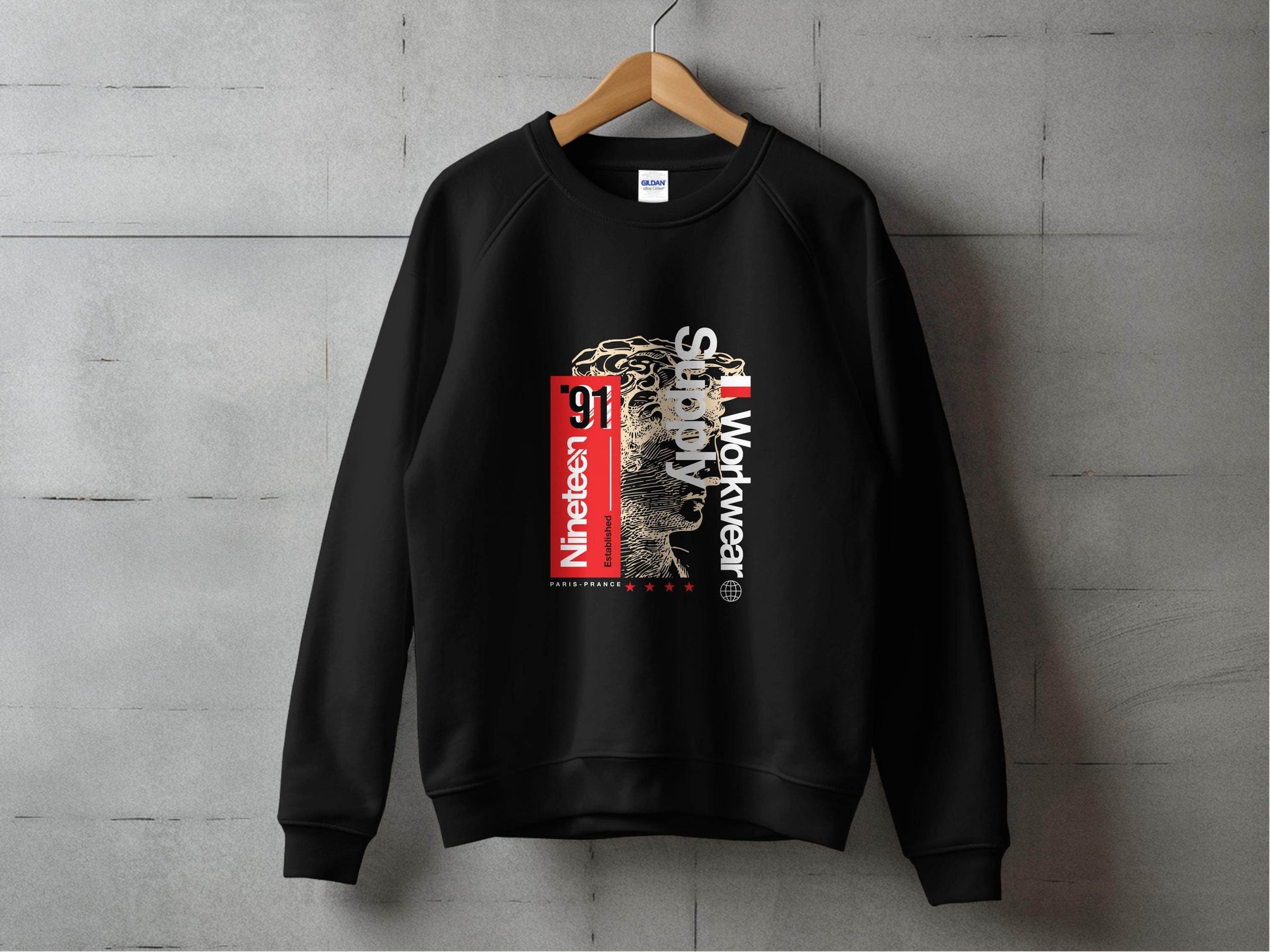 Nineteen Ninety One Paris Prance Worldly Solutions Sweater - Design & Vybe