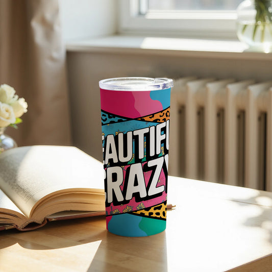 Beautiful Crazy Colorful Tumbler Ready For Drinks product type