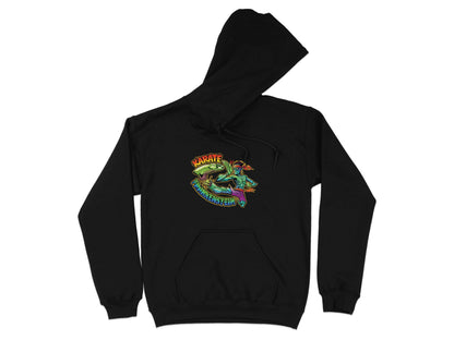 Karate Frankenstein Zombie Monster Funny Halloween Hoodie - Design & Vybe