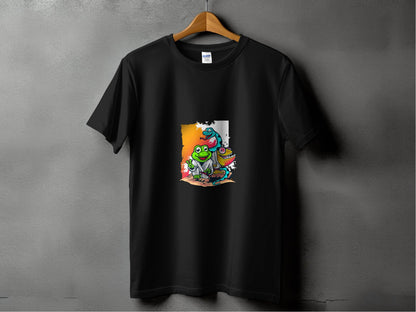 Animals in a Dojo Fighting Styles Illustration T-Shirt - Design & Vybe