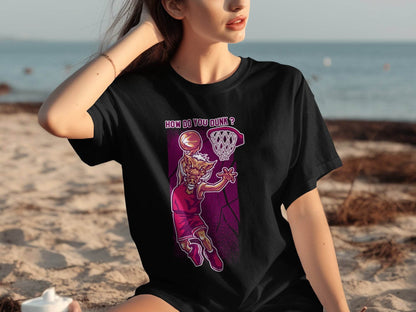 How Do You Dunk Basketball Graphic T-Shirt - Design & Vybe