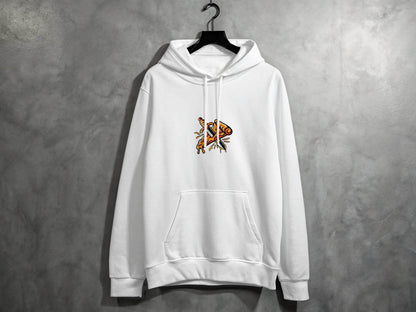 Pizza Slice Versus Sword Funny Artistic Design Hoodie - Design & Vybe