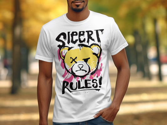 Sieert Rules Bear Graphic T-Shirt Casual Wear product type