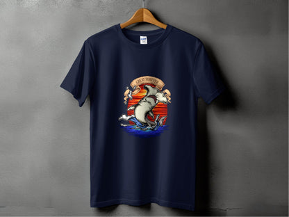 Hammerhead Shark Illustration Graphic T-Shirt - Design & Vybe