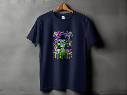 Skull Skateboards UBIK Text Design Artwork T-Shirt - Design & Vybe