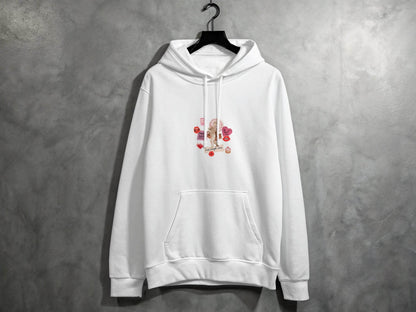Cupid with Love and Valentine's Day Elements Hoodie - Design & Vybe