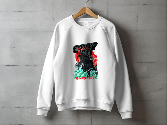 Enjoy Life Monster Graphic Sweatshirt product