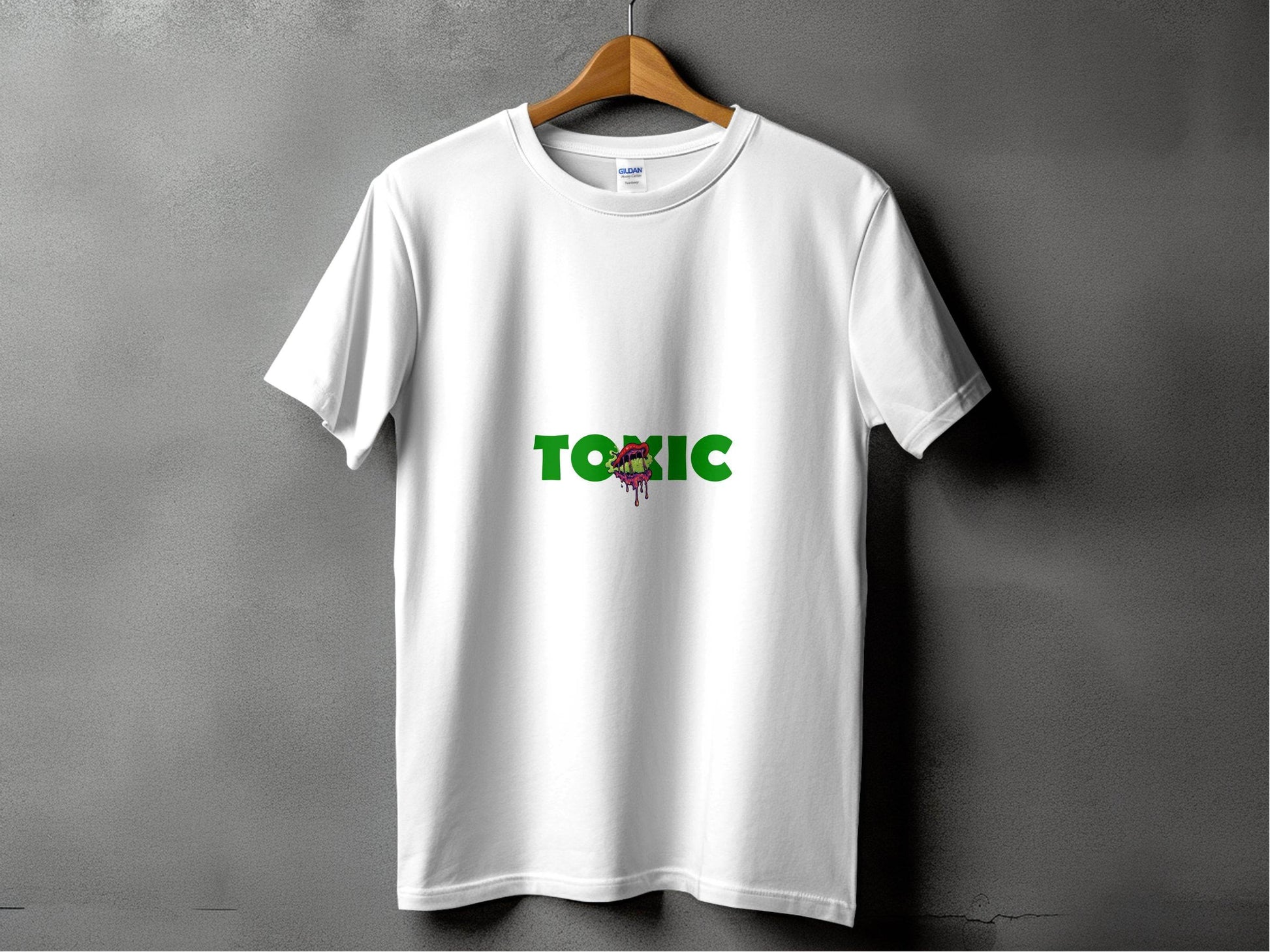 Toxic Lips Drips Creative Design T-Shirt - Design & Vybe