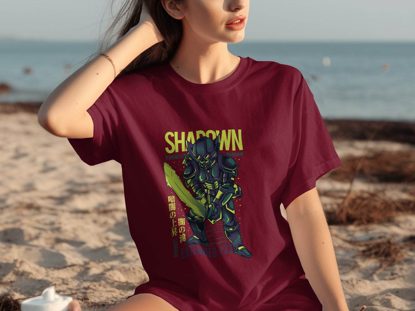 King Never Bargain Extended Knight Vector Art T-Shirt - Design & Vybe