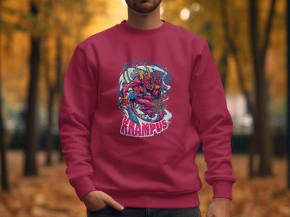 Krampus Devil Folklore Christmas Monster Themed Sweater - Design & Vybe