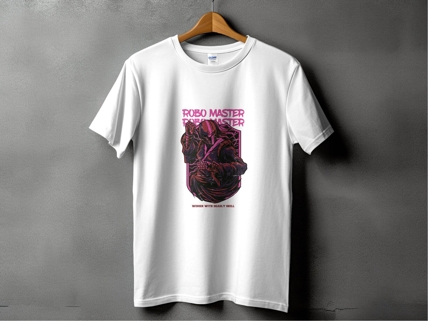 Robo Master Woman With Deadly Skill Graphic Design T-Shirt - Design & Vybe