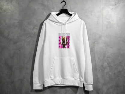 Hustle Skull With Gas Mask Graphic Design Hoodie - Design & Vybe
