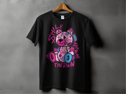 Smile Through The Pain Graphic Printed T-Shirt product