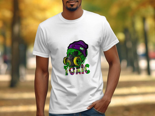 Toxic Waste Character Image Design Printed Graphic T-Shirt - Design & Vybe