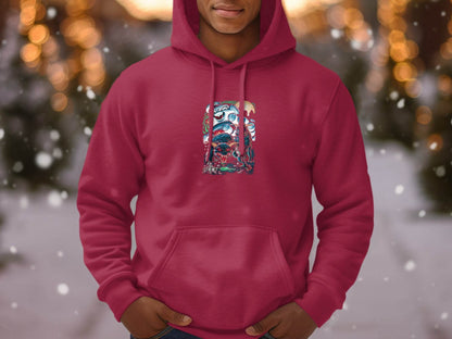 Monstrous Creatures Graphic Design Artwork Hoodie - Design & Vybe