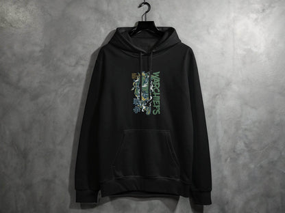 Warrior with Spear Graphic Urban Style Inspired Hoodie - Design & Vybe