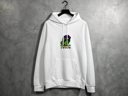 Toxic Waste Character Image Design Printed Graphic Hoodie - Design & Vybe