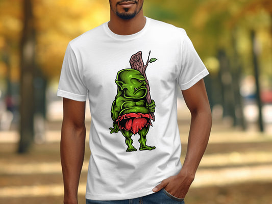 Goblin Warrior Illustration T-shirt for Unique product type