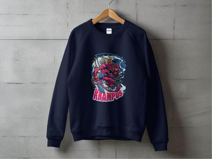 Krampus Devil Folklore Christmas Monster Themed Sweater - Design & Vybe