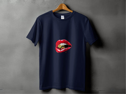 Crooks And Castles Bullet With Red Lips Graphic T-Shirt - Design & Vybe