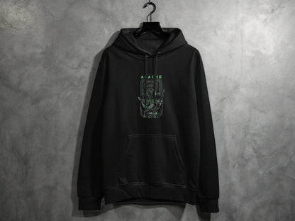 Warrior Apache Gorilla Illustration Artwork Graphic Hoodie - Design & Vybe