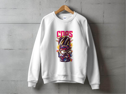 COPS Cartoon Character With Gun For Enthusiasts Hoodie - Design & Vybe