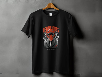 Death Jokes Scary Monster Graphic Artistic T-Shirt - Design & Vybe