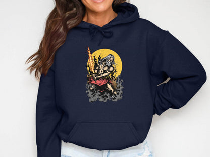 Epic Warrior Graphic Tee Unique Artistic Sweater - Design & Vybe