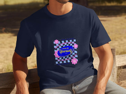 Focus on Yourself Trust Timing Floral Design T-Shirt - Design & Vybe