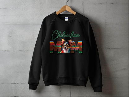 Chihuahua Mom Dog Colorful Letters Design Sweater - Design & Vybe