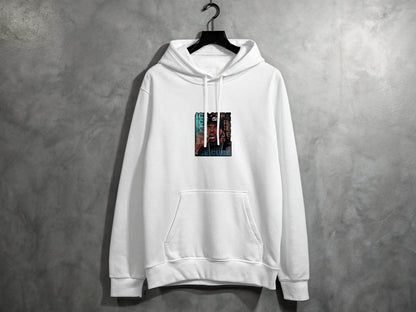 Ice Cube Smoking Cigar with Chain Portrait Art Hoodie - Design & Vybe