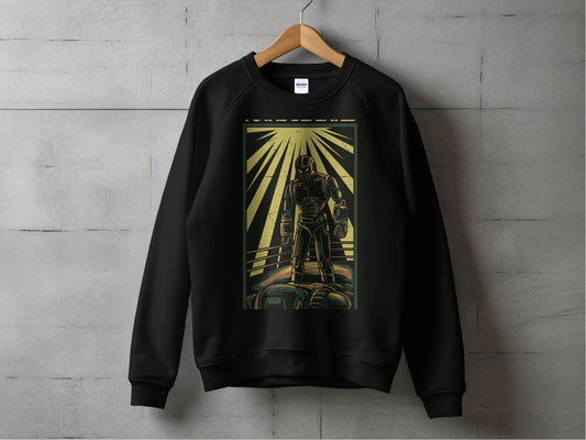 Total Defeated Back From The Death Stylish Graphic Sweater - Design & Vybe