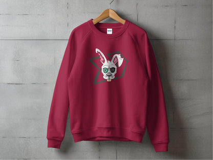 Morbid Zombie Rabbit Graphic Cool Design Sweater - Design & Vybe