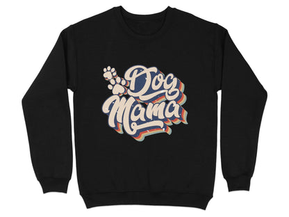 Retro Style Dog Mama Vintage Design Graphic Sweater - Design & Vybe