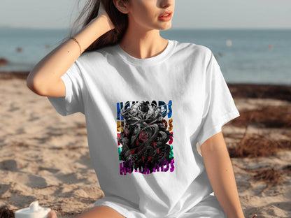Complex Creature Design with Colorful Accents Premium T-Shirt - Design & Vybe