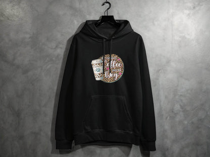 All I Need Is Coffee and My Dog Funny Quote Hoodie - Design & Vybe