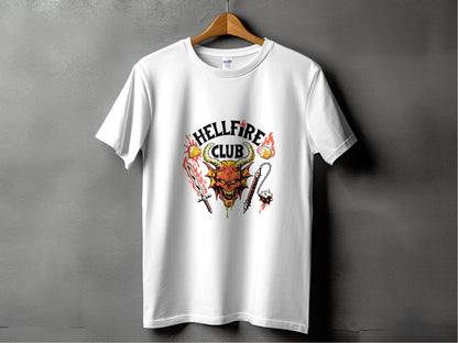 Hellfire Club Graphic Design Devil Logo T-shirt product type