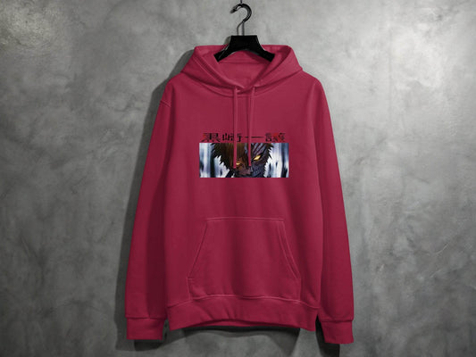 Anime Character Half Mask Kurosaki Ichigo Art Hoodie - Design & Vybe