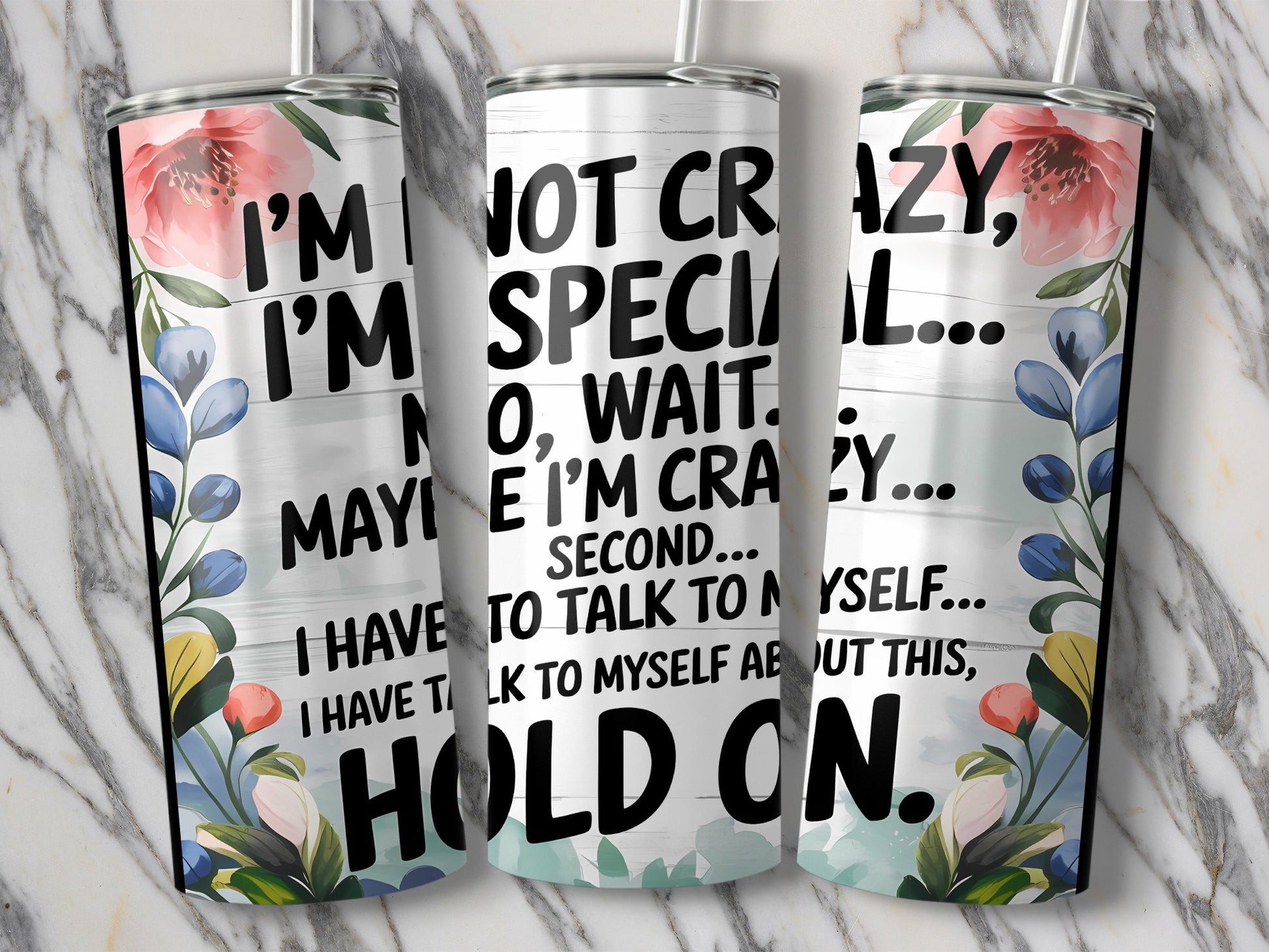 Crazy Special Tumblers with Floral Design product type