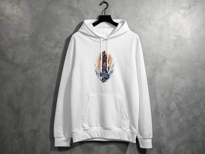 Motivational Work Hard Graphic Printed Hoodie - Design & Vybe