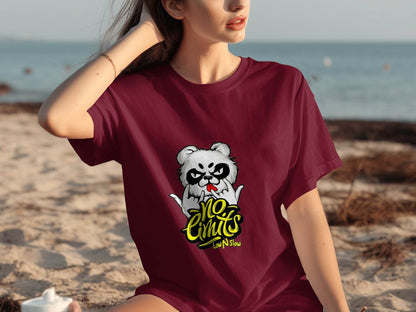No Limits with Cool Panda Low N Slow Graphic T-Shirt - Design & Vybe