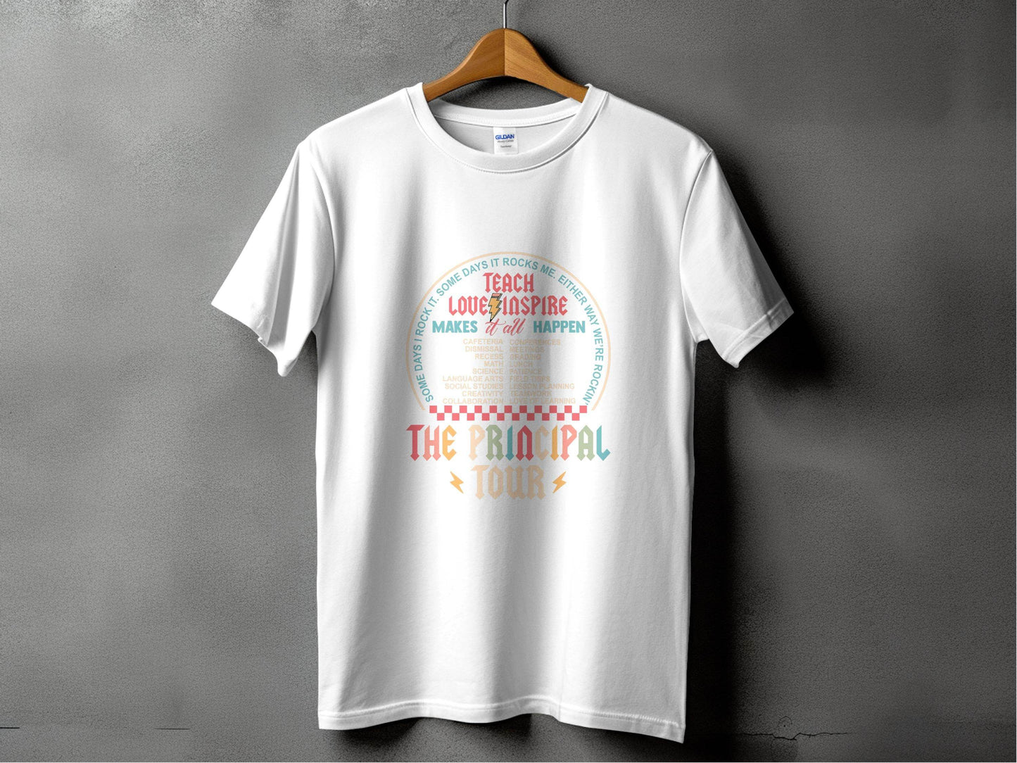 Teacher Inspired Designs Teach Love Inspire T-Shirt - Design & Vybe
