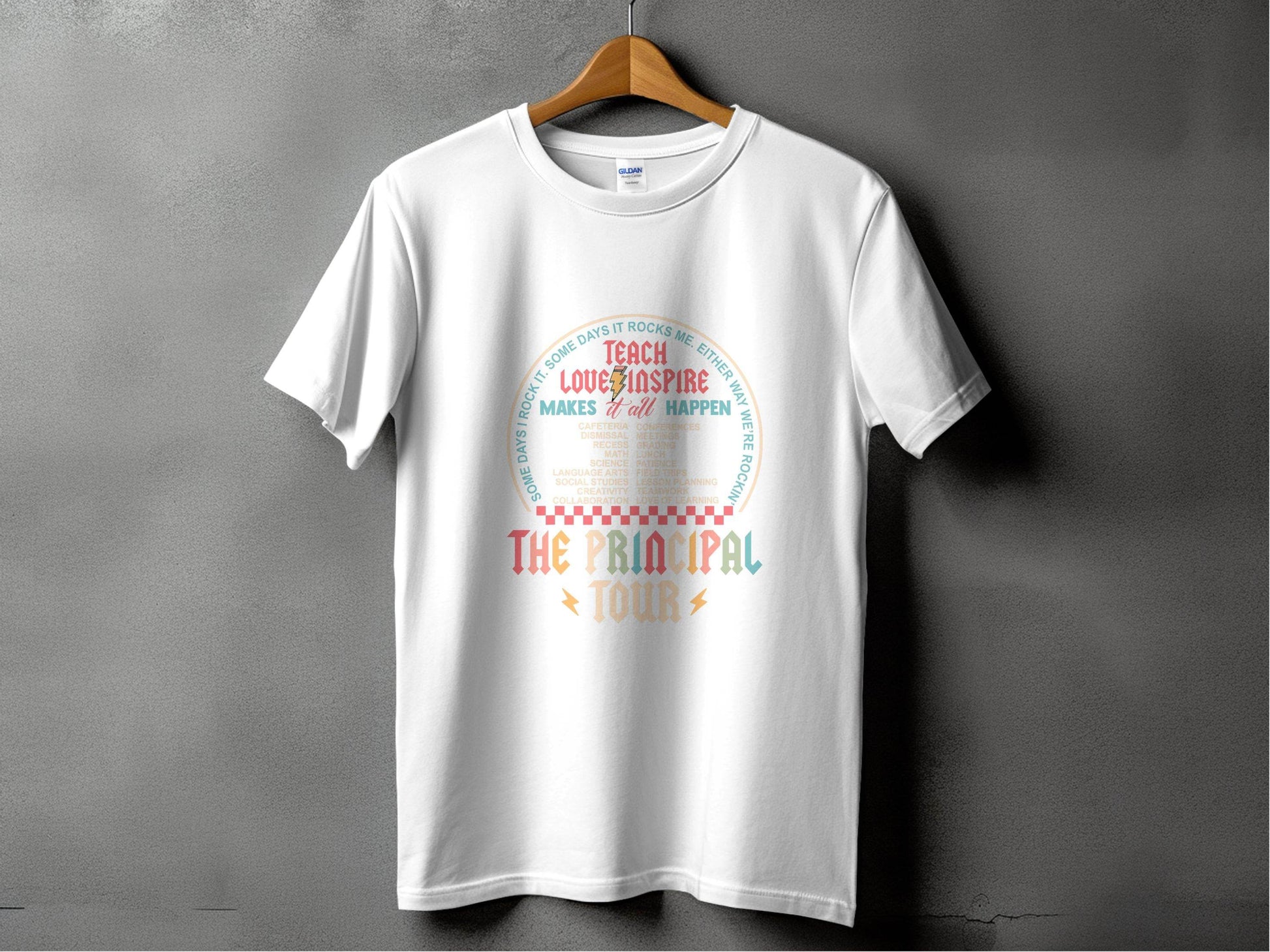 Teacher Inspired Designs Teach Love Inspire T-Shirt - Design & Vybe
