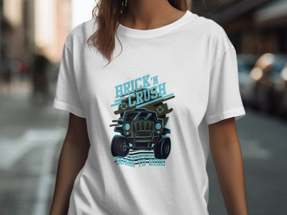 Brick n Crush Champions Born to Ride Graphic T-Shirt - Design & Vybe