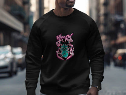 Vape On Gorilla with Premium Hat Sweater - Design & Vybe