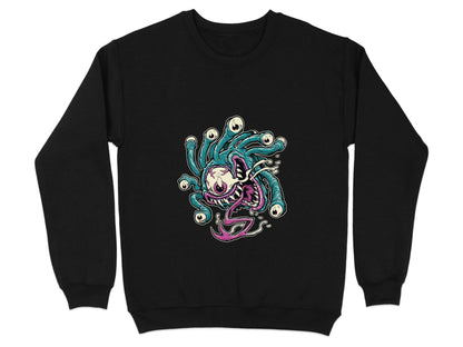 Eye Monster Colorful Fantasy Illustration Graphic Sweater - Design & Vybe