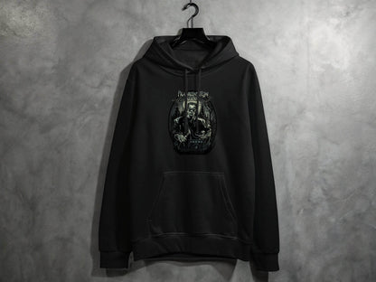Vintage Frankenstein Rocks Graphic Design Hoodie - Design & Vybe