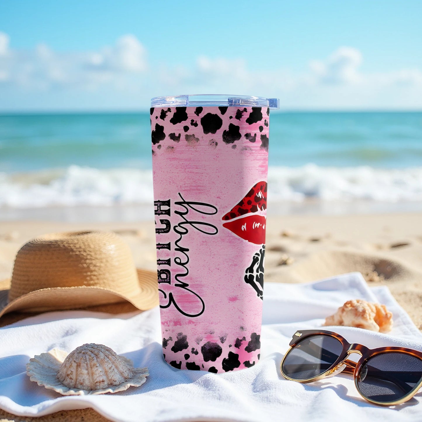 Bitch Energy Insulated Beach Tumblers Product